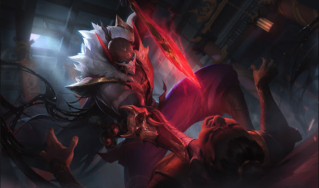 Čtyři nové Blood Moon skiny na PBE