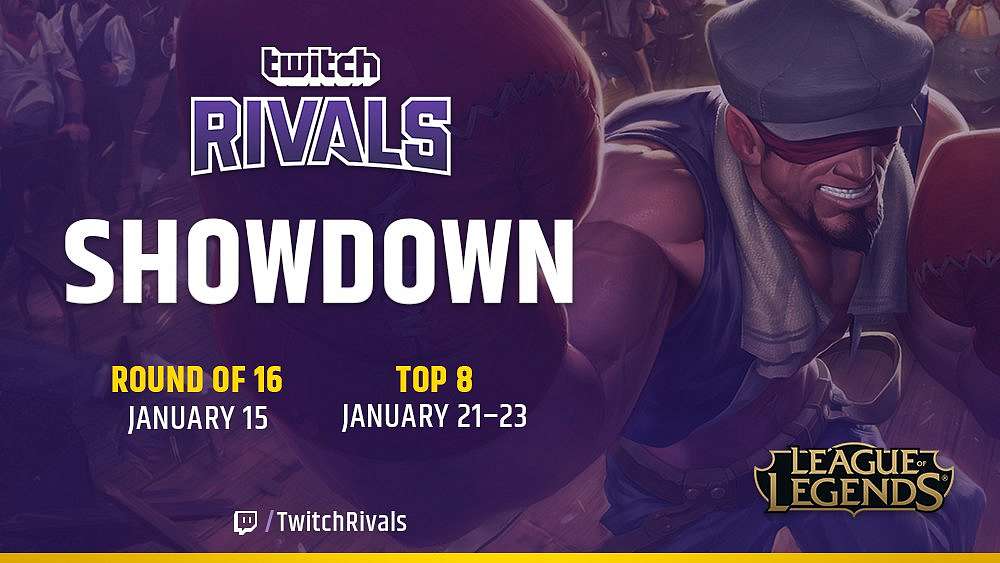 Turnaj Twitch Rivals bude plný známých streamerů