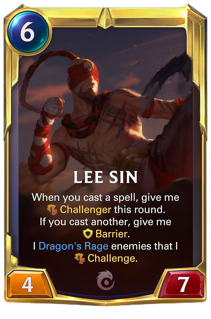 [LoR] Nové karty: Lee Sin