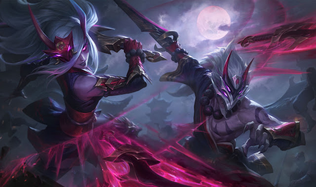 Nové Blood Moon skiny a další změny na PBE