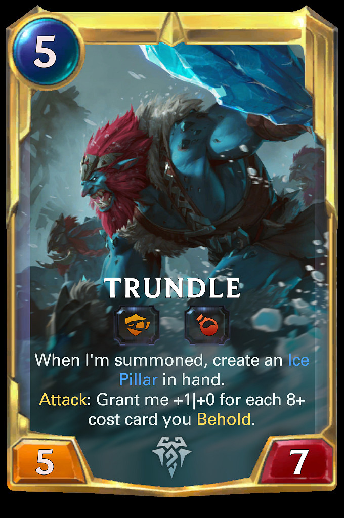 [LoR] Nové karty: Trundle