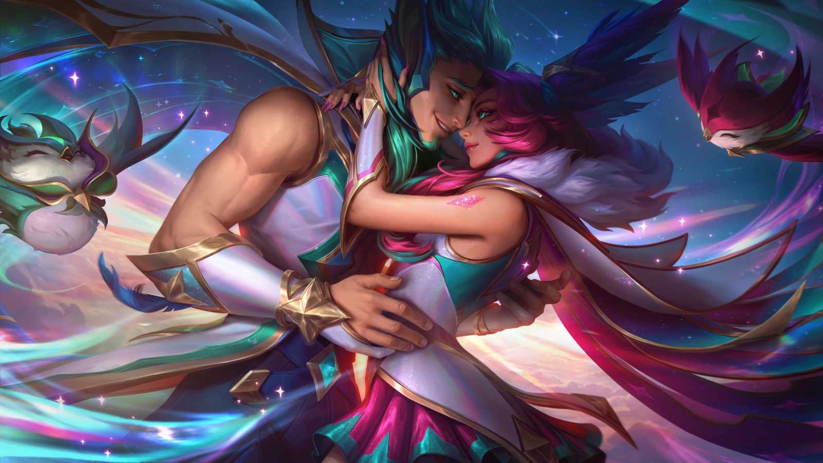 Nové skiny na Rakana a Xayah vyšly s obrovskou cenovkou. Riot se rychle omluvil, prý šlo o omyl