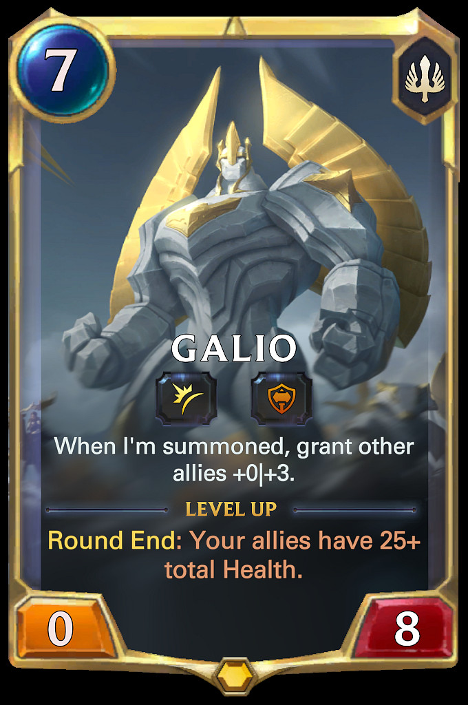 Nové karty: Galio