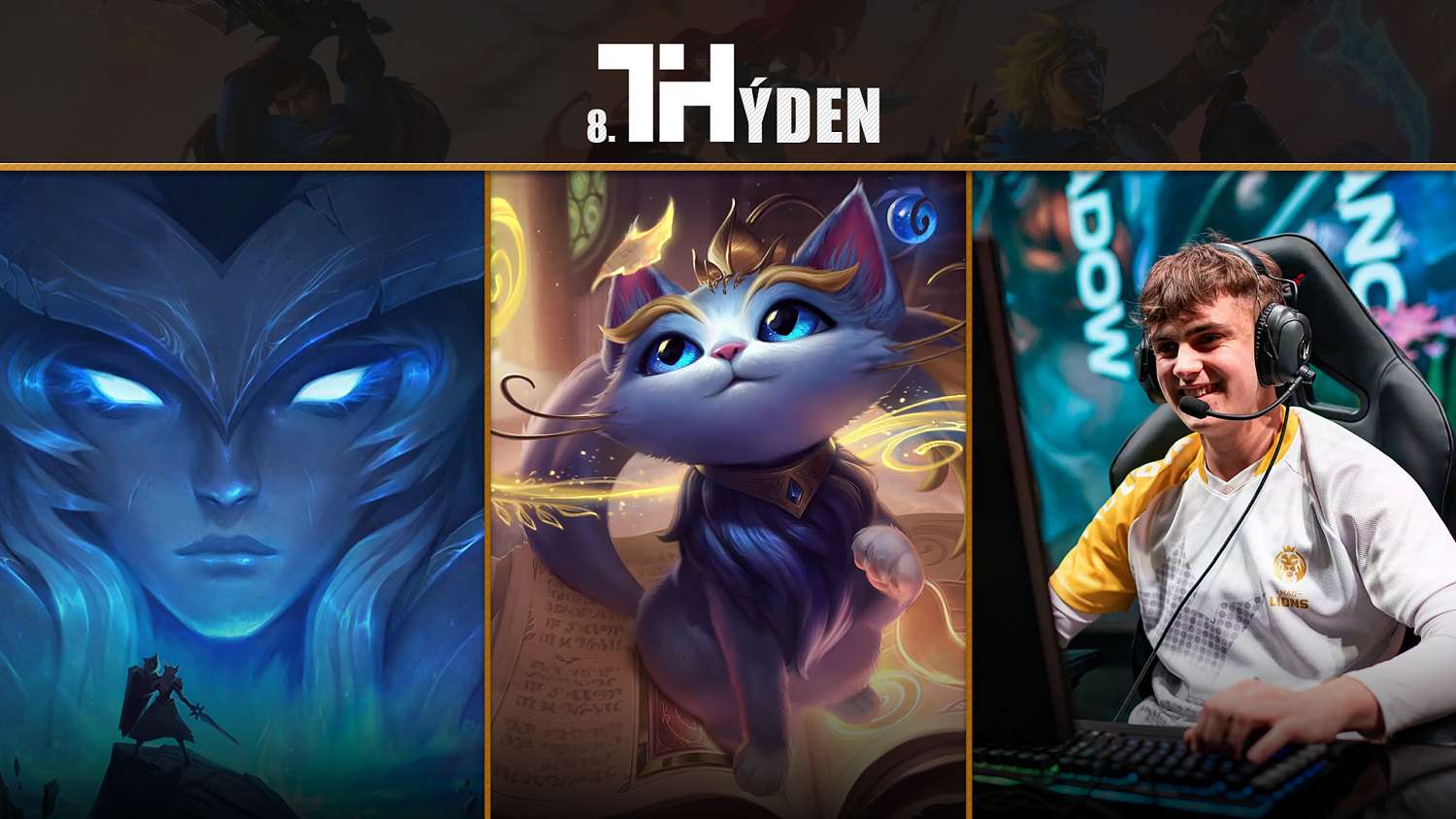 Novinky z uplynulého THýdne: Eternals, PBE a MAD Lions v čele LEC