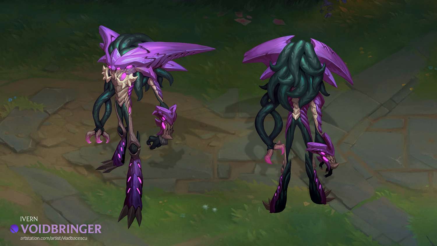 [Návrhy skinů] Ivern a Leona