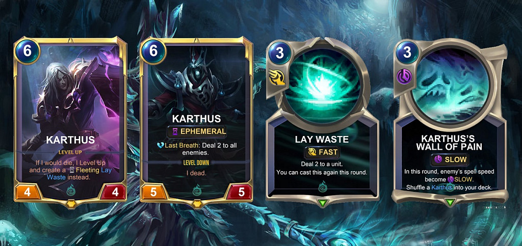 [Legends of Runeterra] Návrhy karet - Ahri, Karthus, Swain a Tristana