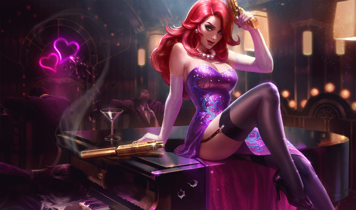 Nové splashe Miss Fortune a další změny na PBE