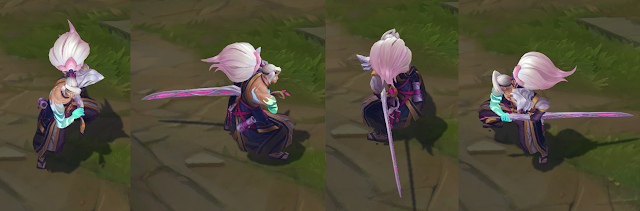 Pět Spirit Blossom skinů na PBE