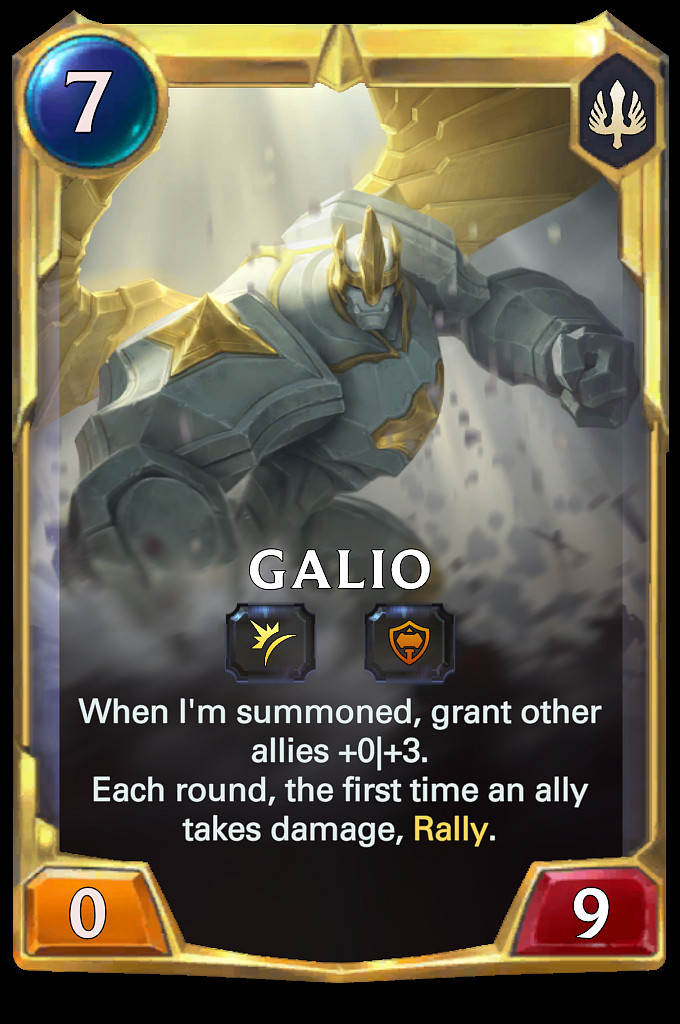 Nové karty: Galio