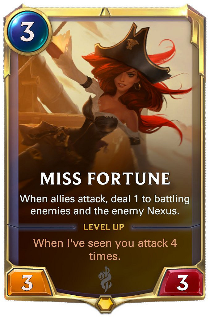 [LoR] Nové karty: Miss Fortune