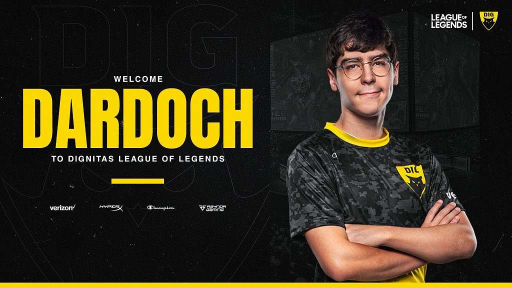 Dardoch podepsal konrakt s Dignitas