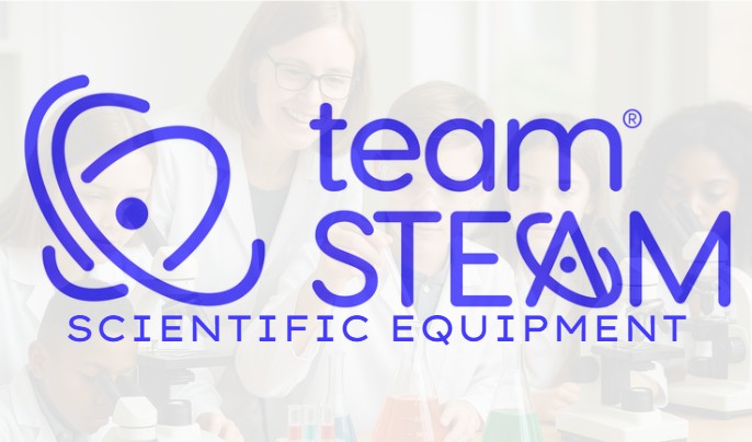 Equipo científico con respaldo Team STEAM