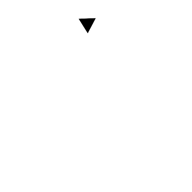 Arrow down transparent