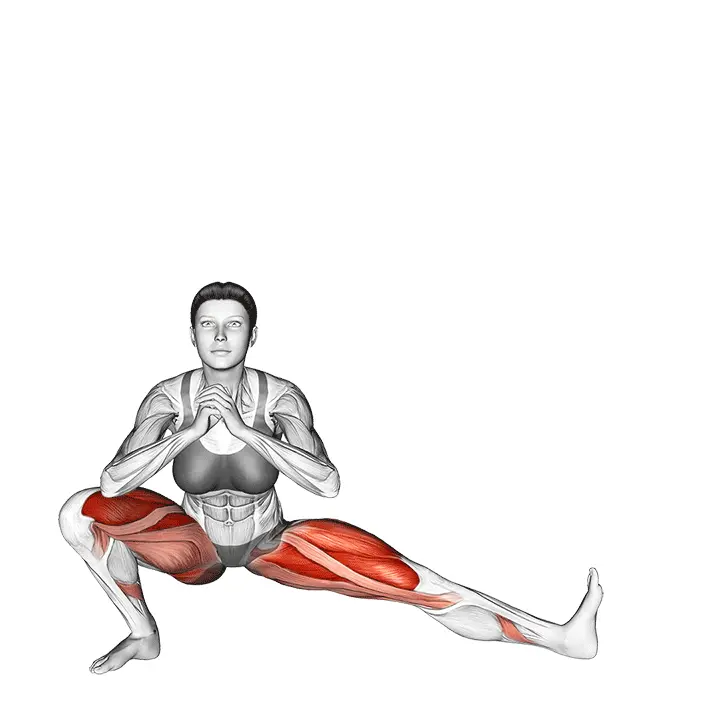 Kossakki-kyykky - harjoituksen suoritus