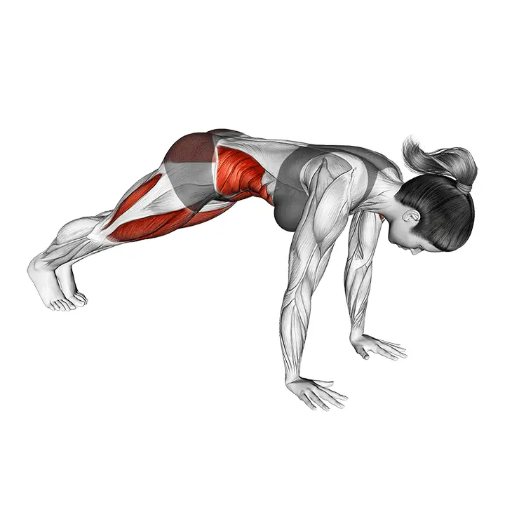 Vuorikiipeilijä - harjoituksen suoritus