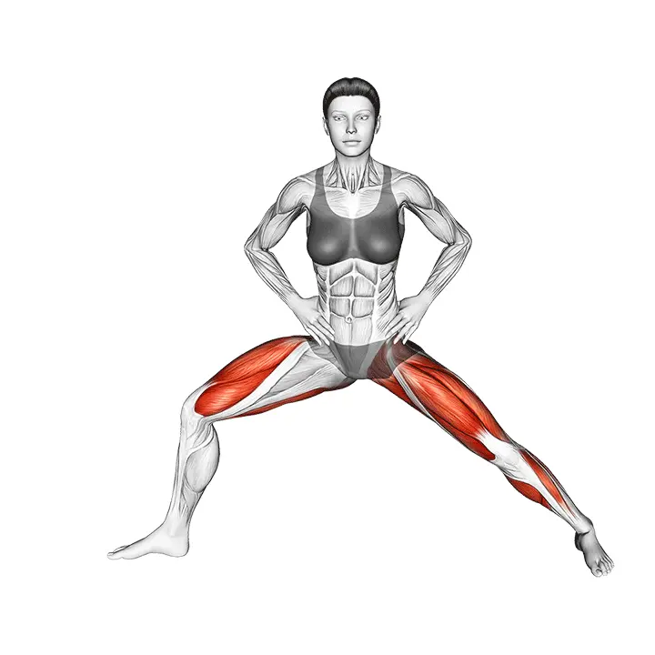 Soturi II -asento venytys - harjoituksen suoritus