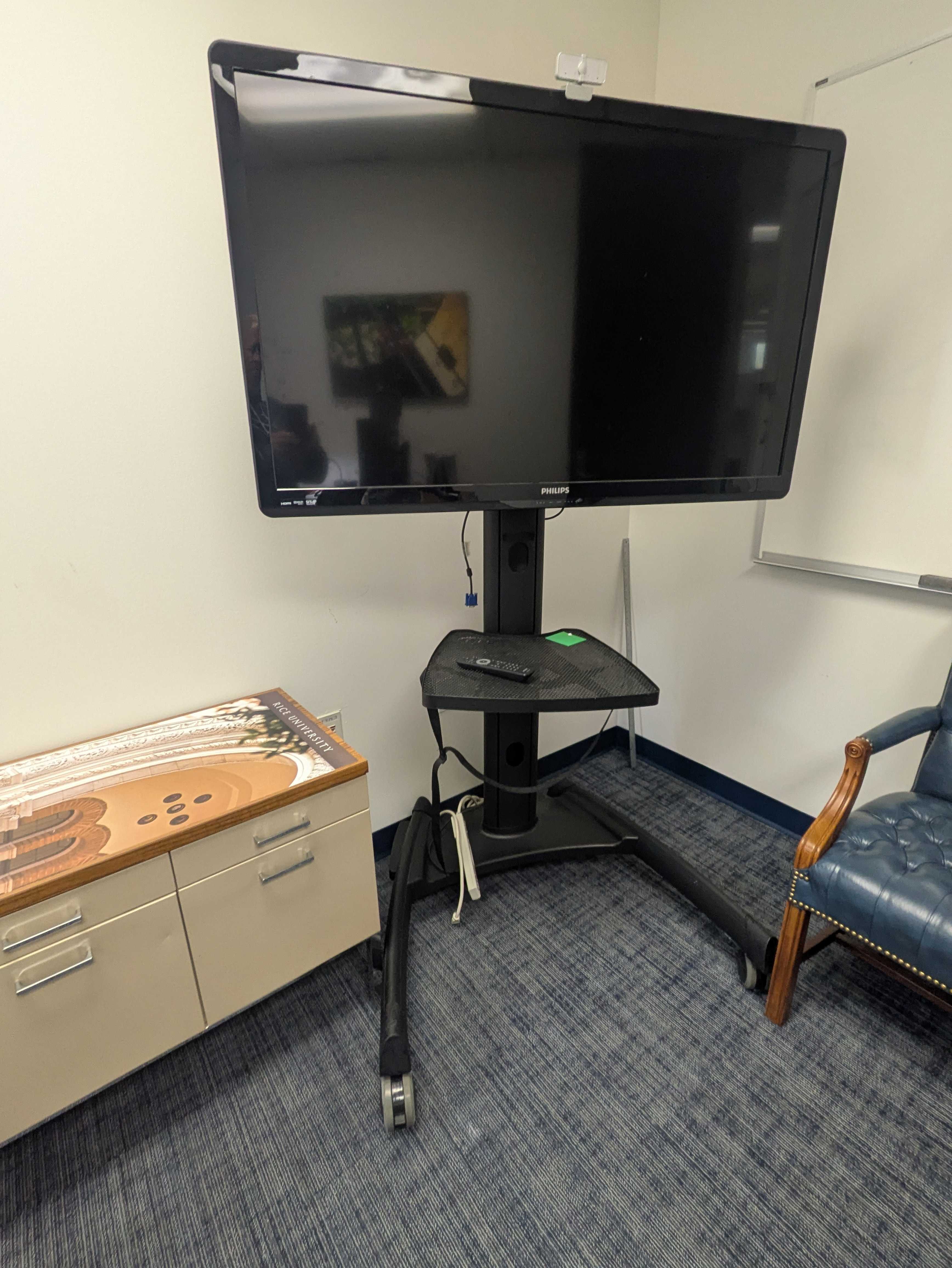 Philips 50-Inch 60Hz LCD TV with Cart
