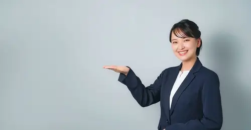 暗記の仕方を教えている女性