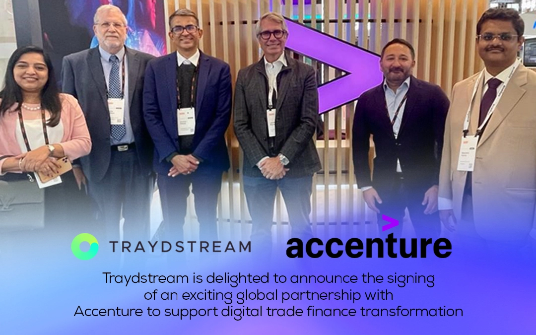 Traydstream is delighted to announce the signing of an exciting global partnership with Accenture