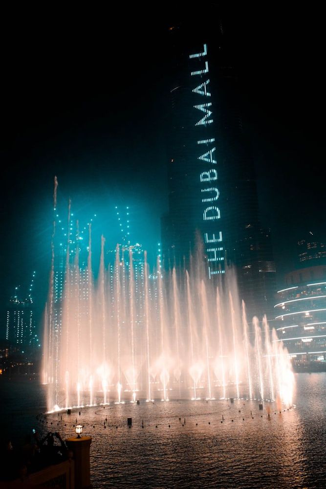Visit Burj Khalifa's 124th-floor observation deck, explore Dubai Mall’s indoor wonders, and marvel at the Dubai Fountain show.