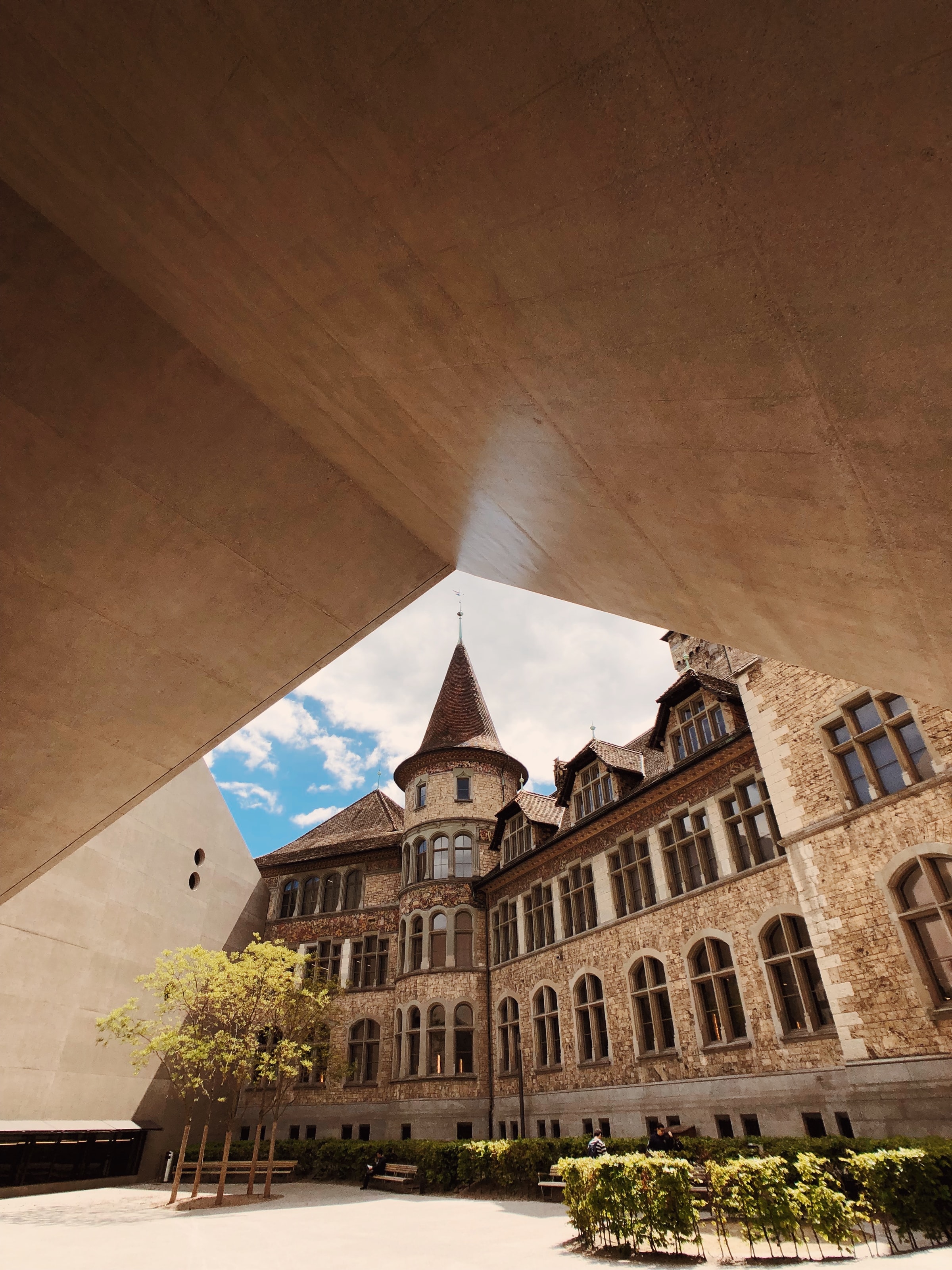 Courtyard of the Landesmuseum