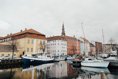 Boats in port in Copenhagen