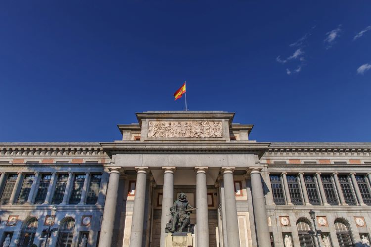 Iconic Museo del Prado, one of the world's most visited museums