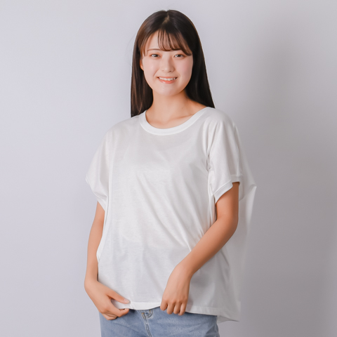 165cm スリーブレスワイドTシャツ(4.3オンス)