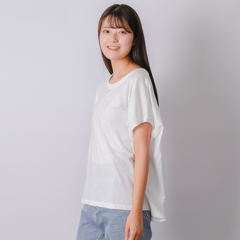 165cm スリーブレスワイドTシャツ(4.3オンス)