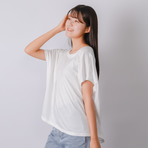 165cm スリーブレスワイドTシャツ(4.3オンス)