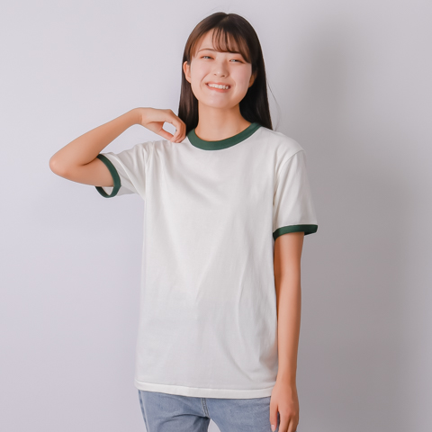 165cm/S リンガーTシャツ(6.2オンス)