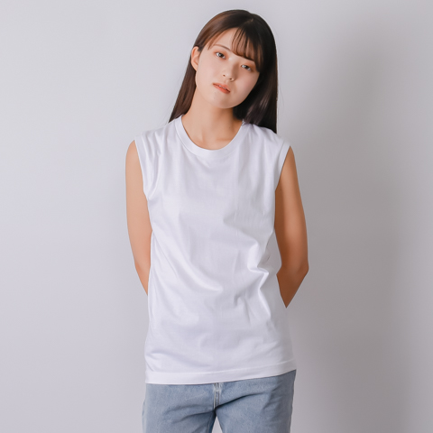 165cm ノースリーブTシャツ(5.3オンス)