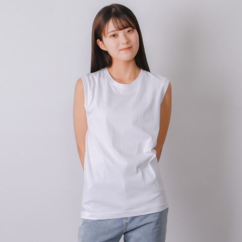 165cm ノースリーブTシャツ(5.3オンス)