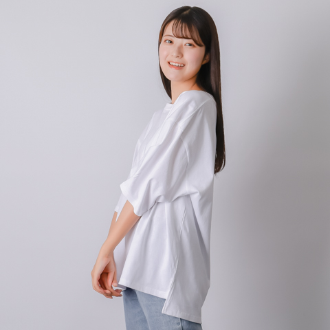 165cm/S オーバーTシャツ(6.2オンス)