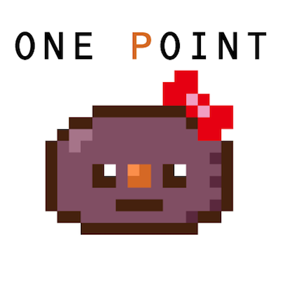 one point