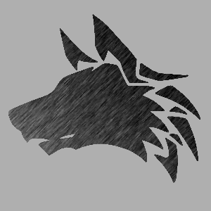 Canis Lupus Wolf Shape