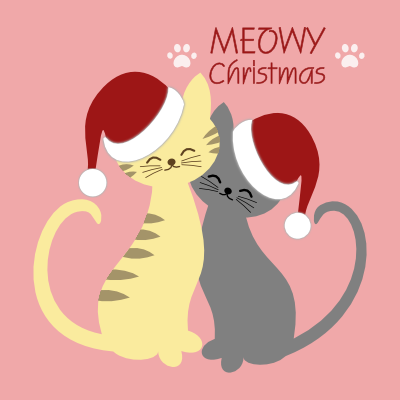 ニャンニャン Meowy Christmas♪