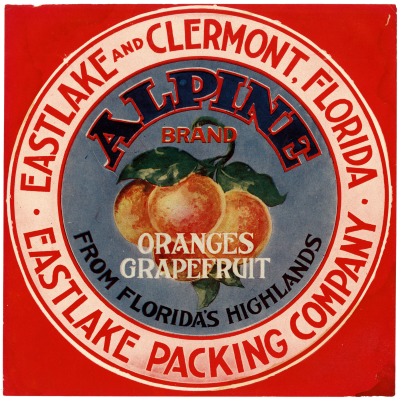 Florida Crate Labels, 1920s-1950s