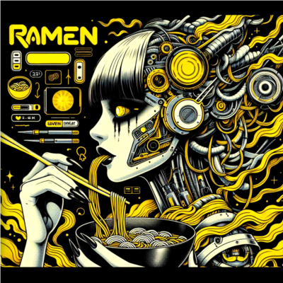 "Techno-Ramen Enigma"