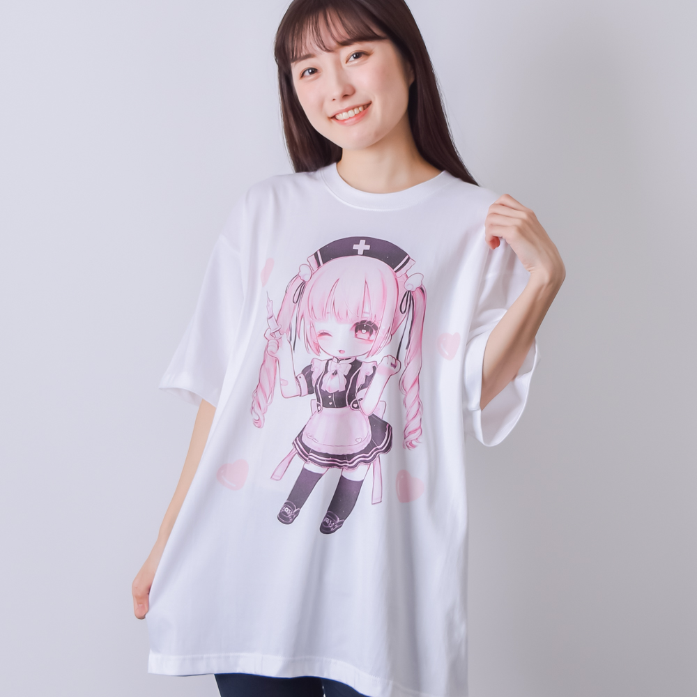 さきまるちゃんナースTシャツ♥（¥3,347）