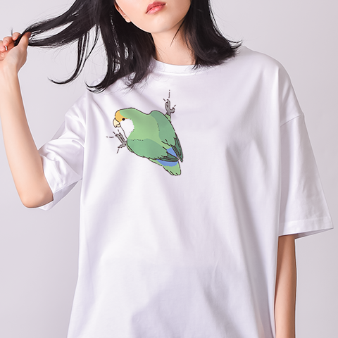 布にくっつくコザクラ(シーグリーン)（&yen;2,460）