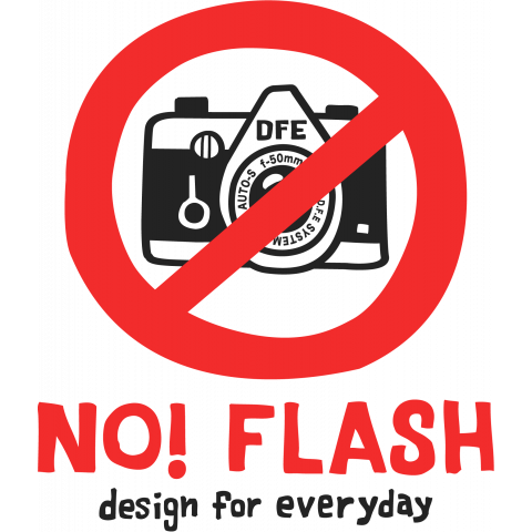 撮影(カメラ)禁止 NO!FLASH