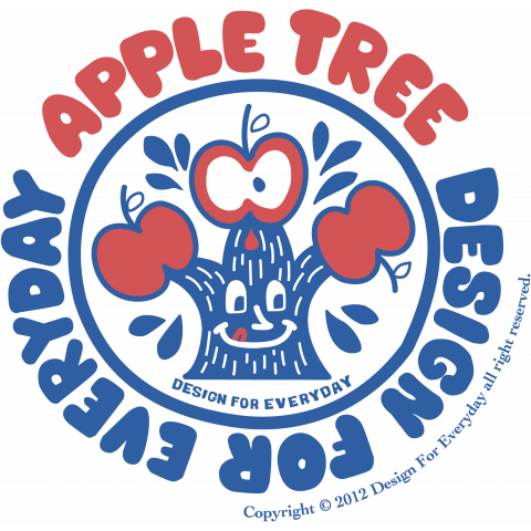 Apple Tree アメリカンレトロ デザインtシャツ通販 Tシャツトリニティ