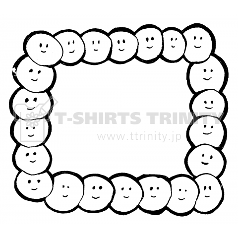 にこにこしかく