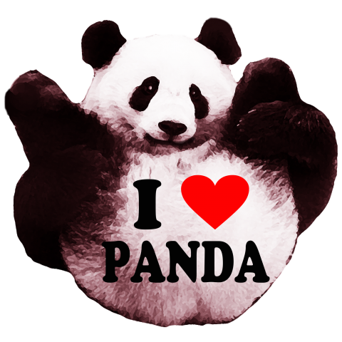 I LOVE PANDA