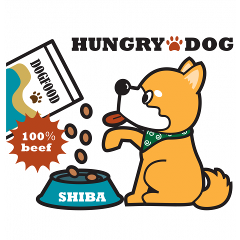 HUNGRY DOG(柴犬)