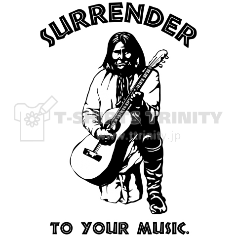 Surrender to your music.