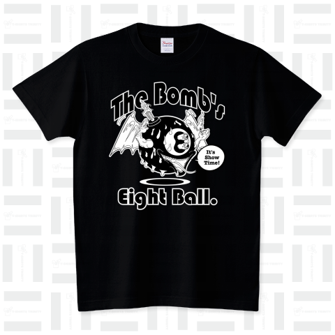 The Bomb's Eight Ball Mono スタンダードTシャツ(5.6オンス)