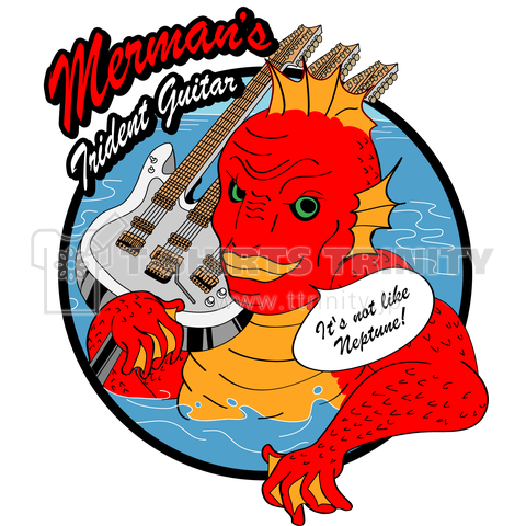 Merman's Trident Guitar