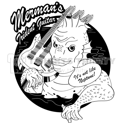 Merman's Trident Guitar Mono